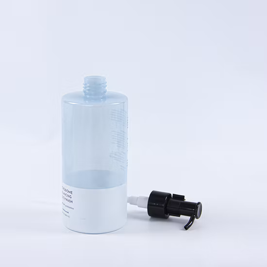 Bottiglia di shampoo per lavaggio del corpo da 400 ml di vari colori unici per animali domestici in plastica da 400 ml Bottiglia vuota per lavaggio a mano da 500 ml con pompa per lozione