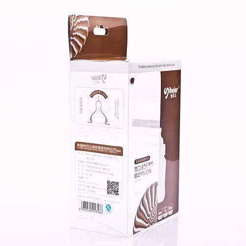 Scatola pieghevole regalo in plastica con custodia in PVC di alta qualità